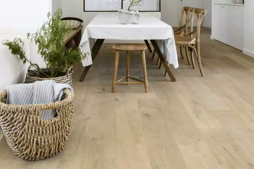 Parquet contrecollé chêne Ficelle 26 Huilé