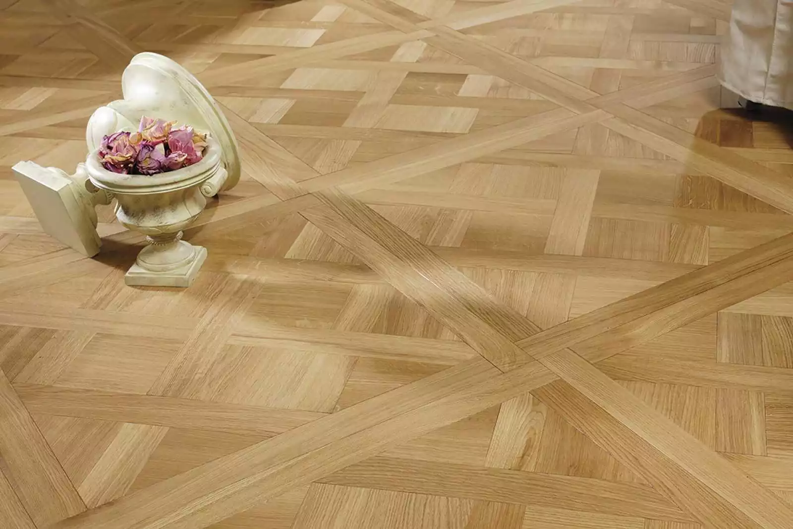 parquet contrecollé Dalle De Versailles natur