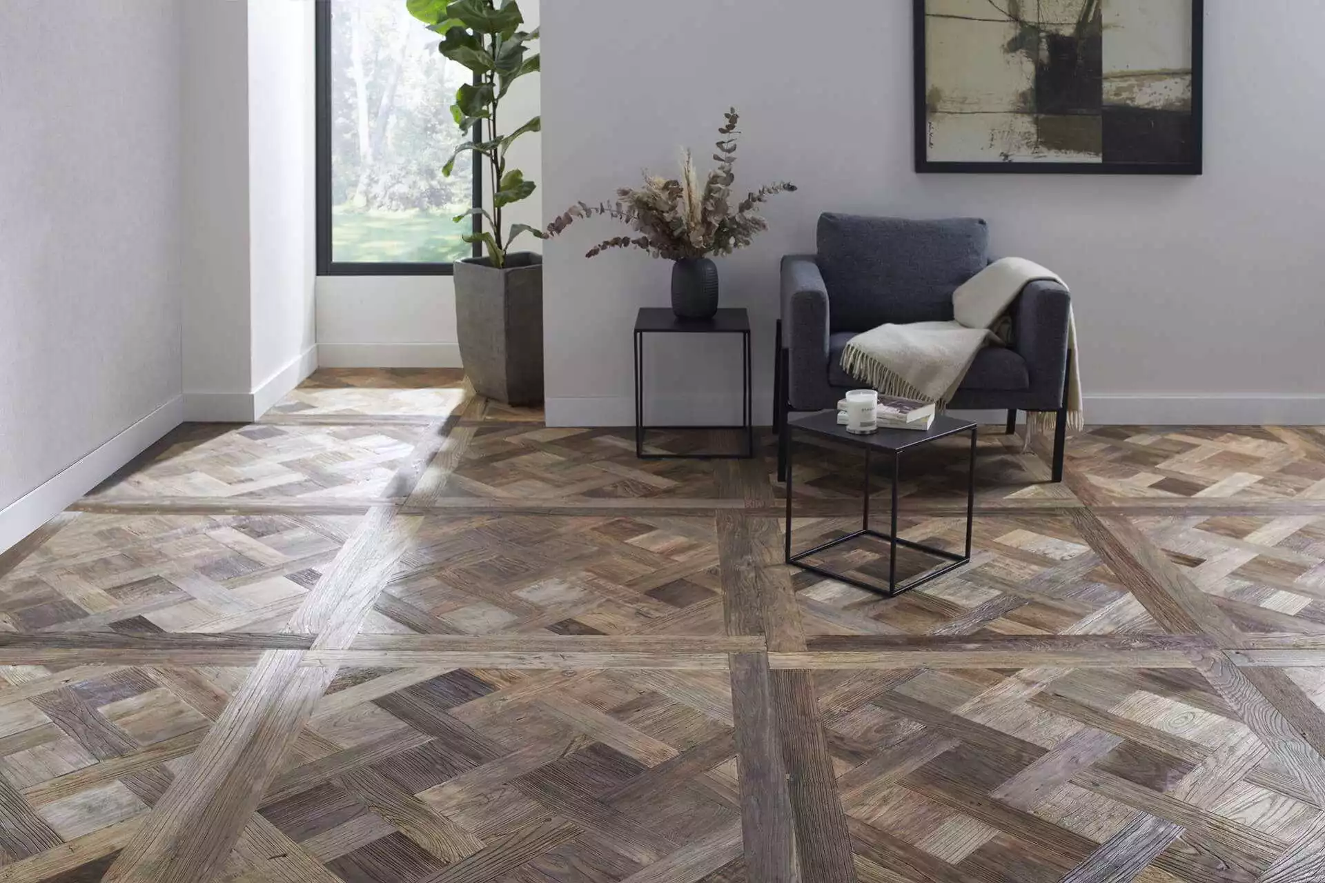 RECYCLED CENTENARY ELM VERSAILLES TILES - Image 1