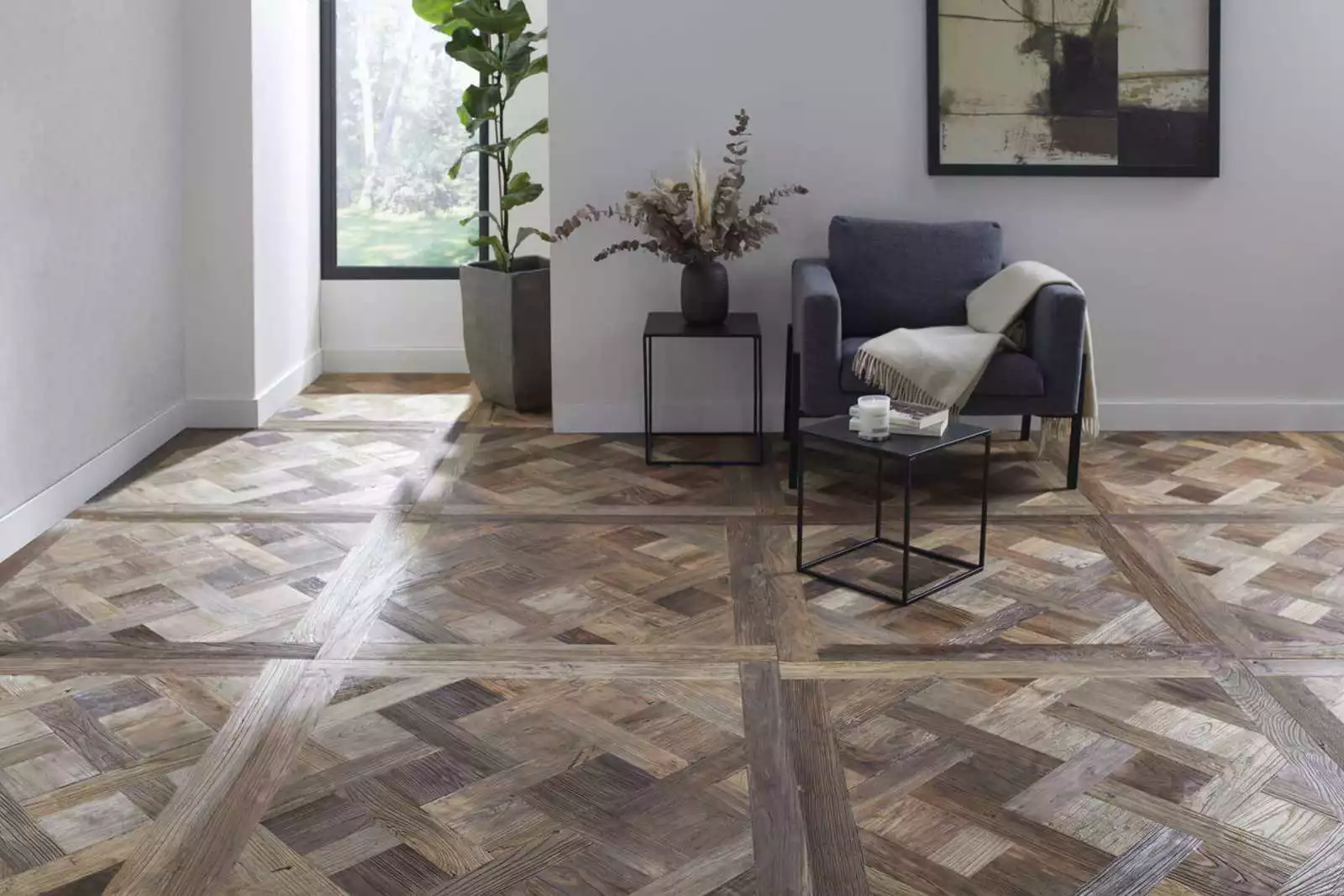 parquet contrecollé Dalle De Versailles ORME CENTENAIRE