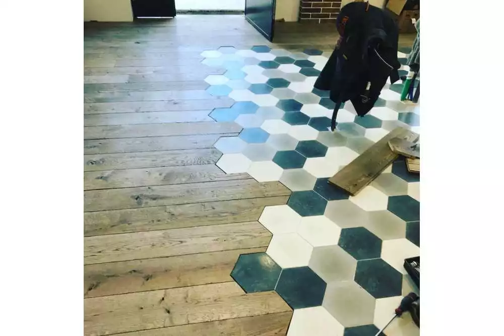 Parquet massif chêne Poussiere D'Argile (PA10), parquet massif pas cher