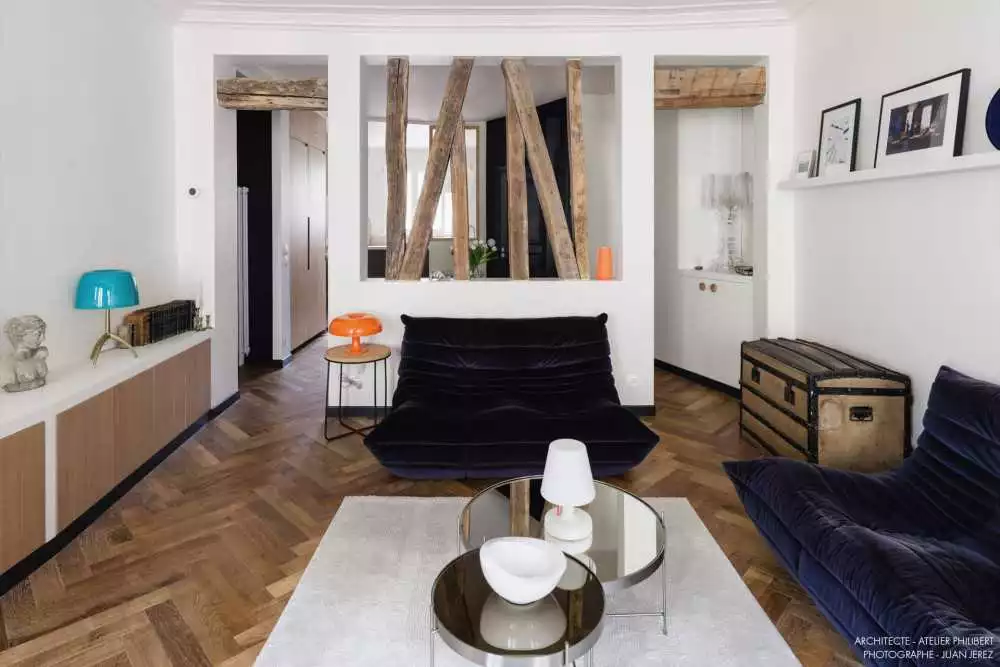 Parquet massif chêne Baton Rompu Écologique Fumé, parquet massif pas cher