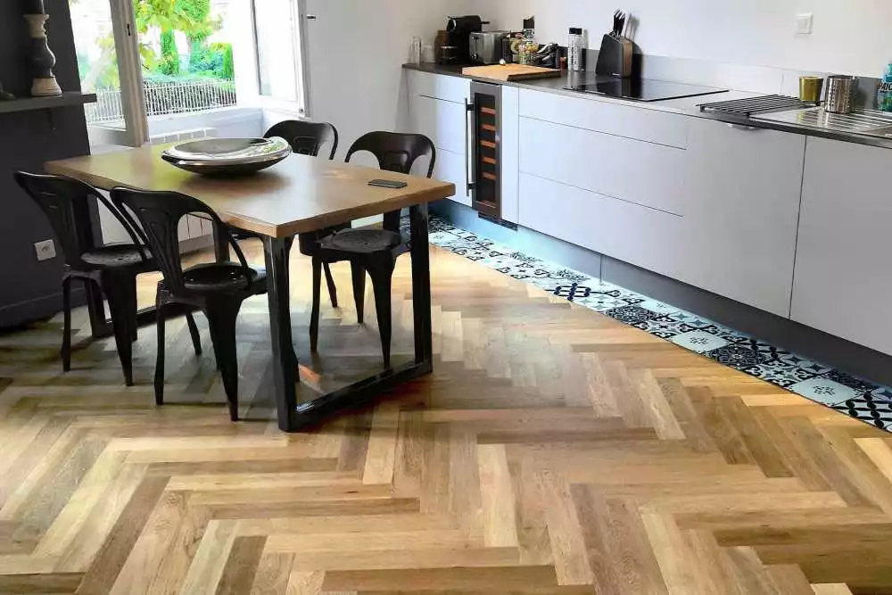 Parquet Baton Rompu Macchiato
