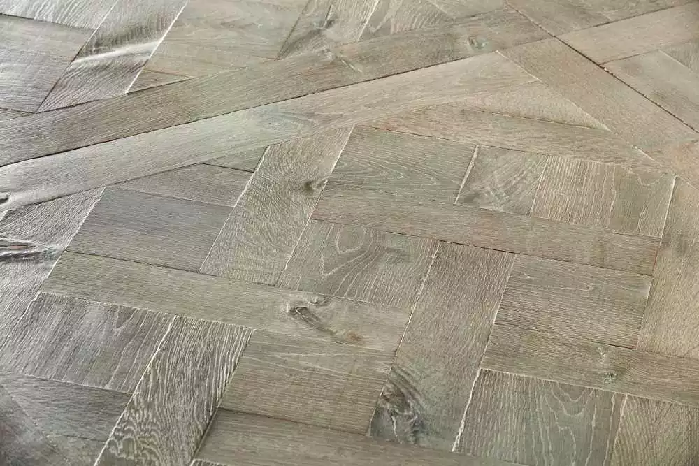 Parquet contrecollé chêne DALLES VERSAILLES CÉLESTE, parquet pas cher