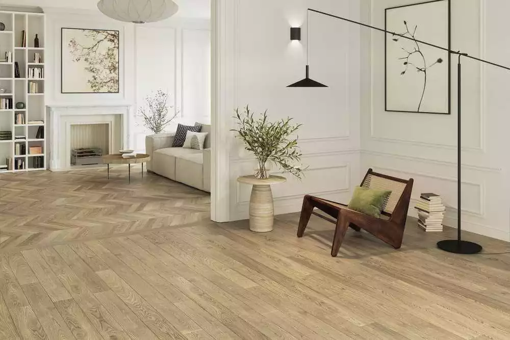 Parquet contrecollé chêne INVISIBLE, parquet pas cher