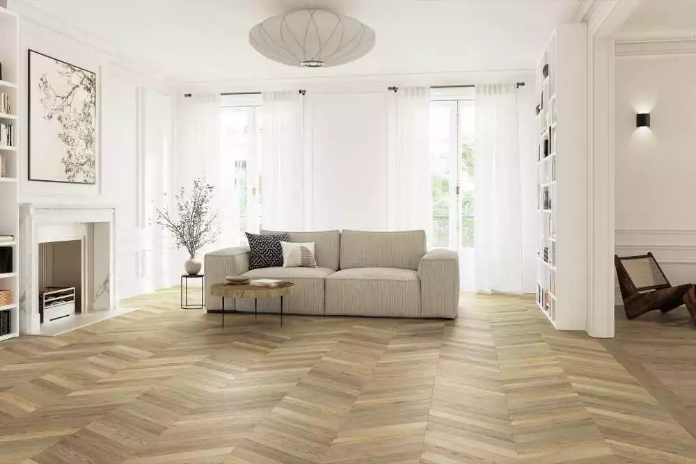 Parquet contrecollé chêne INVISIBLE, parquet pas cher
