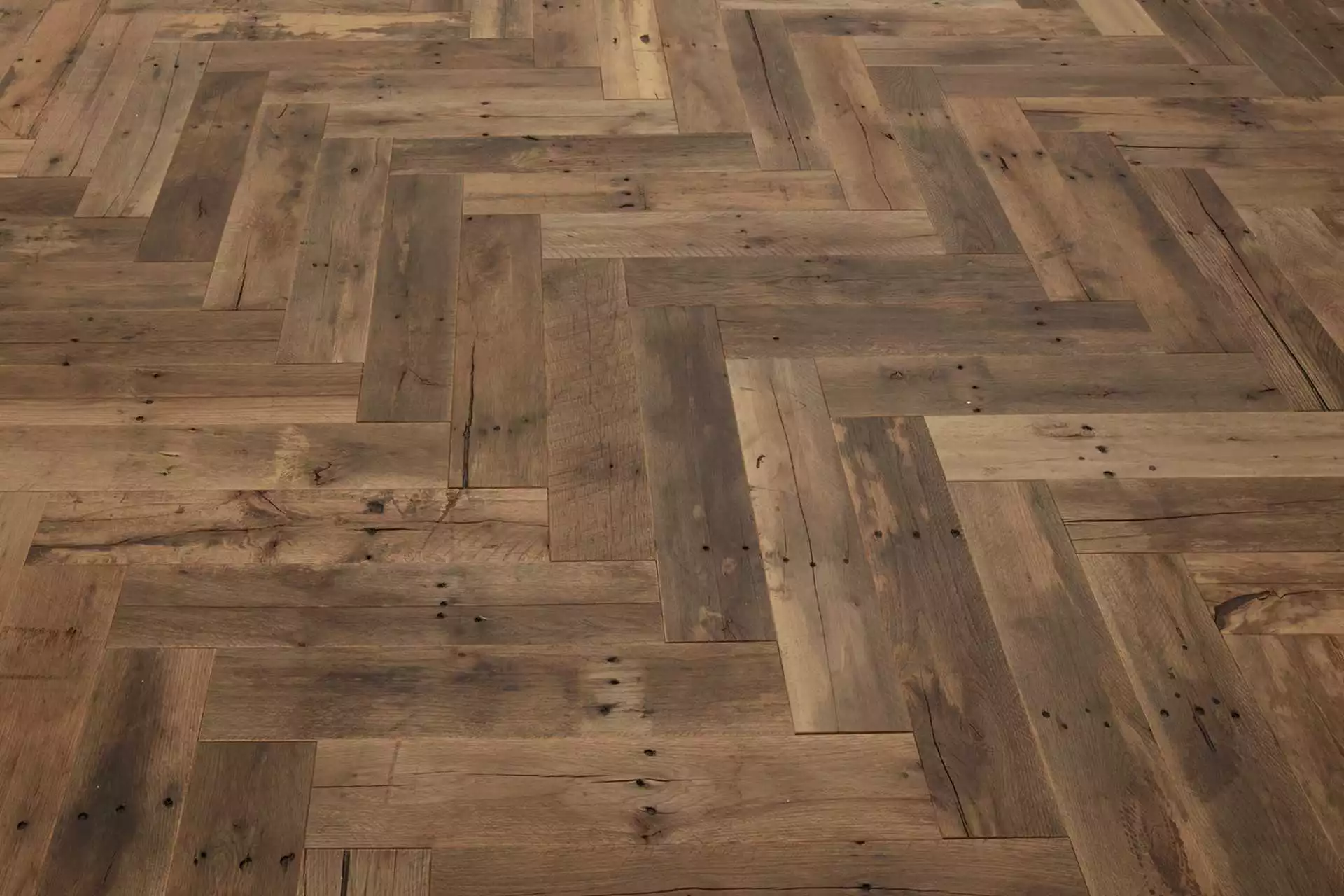 RECYCLED CENTENARY OAK HERRINGBONE - Image 0