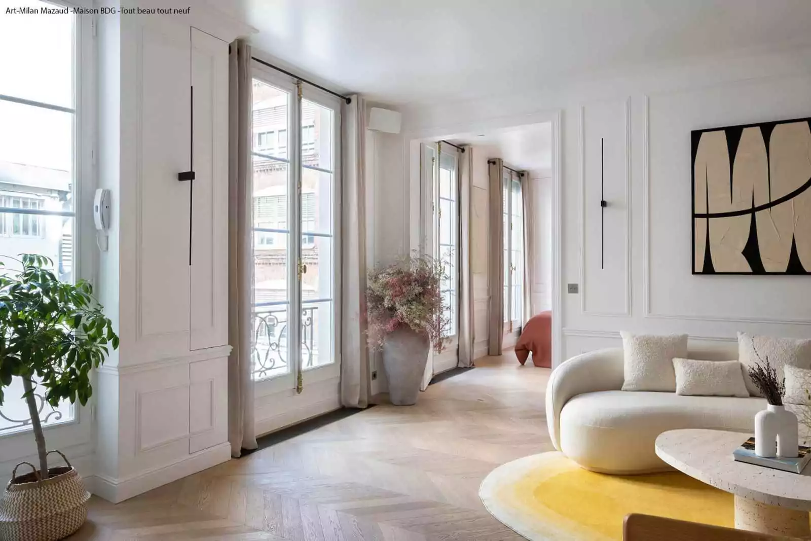Parquet Point de Hongrie Invisible 90 mm