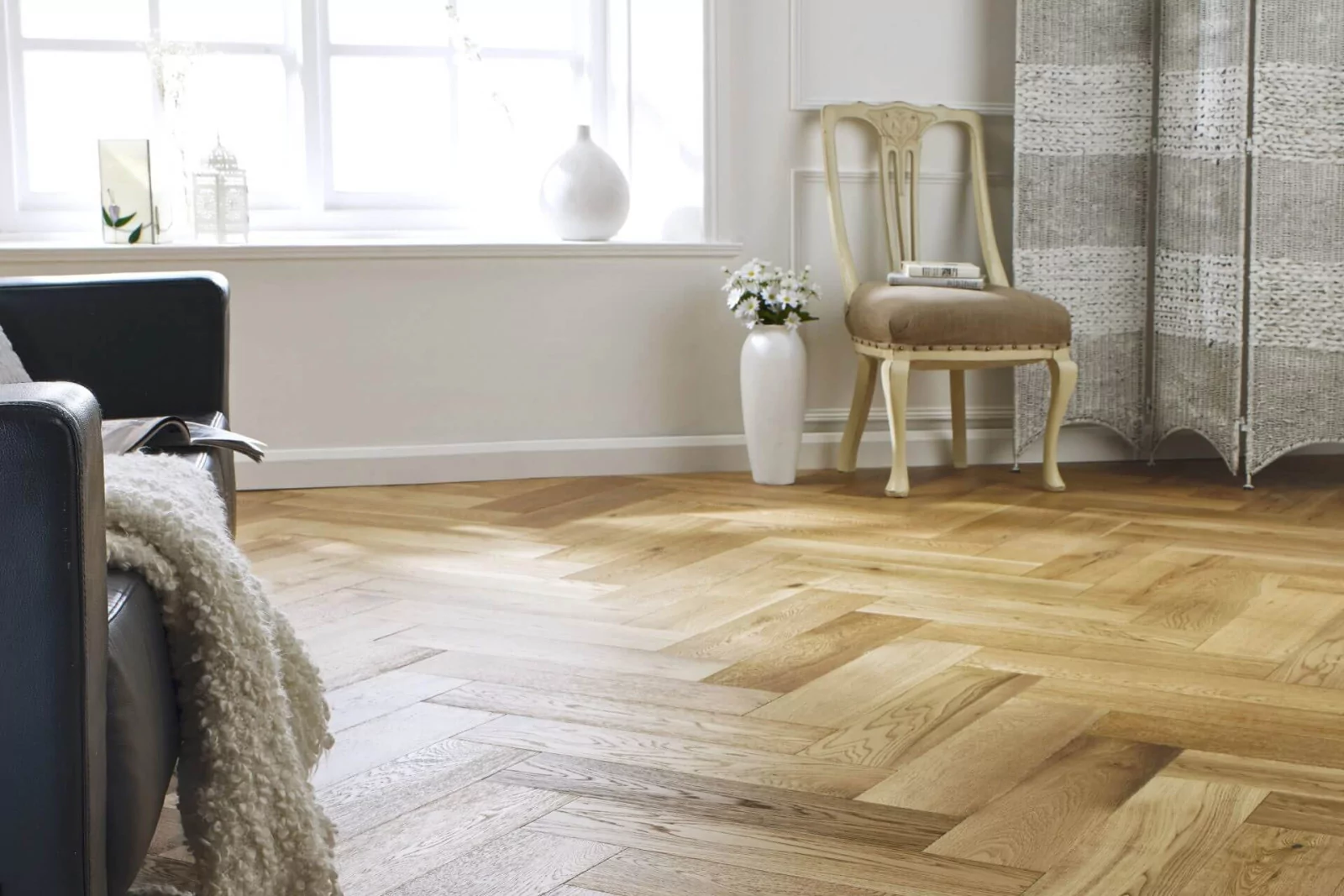 Parquet massif chêne Baton Rompu nobless huilé, parquet massif pas cher