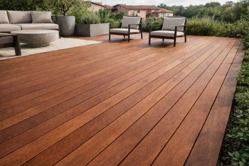 Lame de terrasse Cumaru - A visser, lame terrasse pas cher