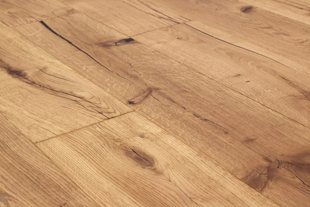 Parquet contrecollé chêne AUTHENTIC NATUR' 150 VERNIS, parquet pas cher