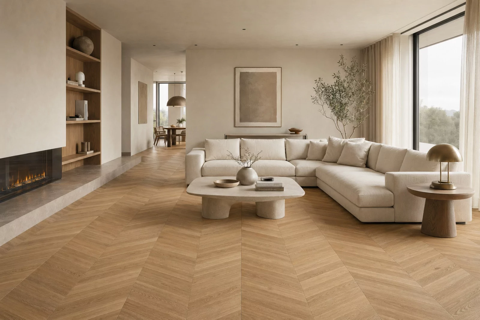 POINT DE HONGRIE SÉLECTION COZY 125, parquet pas cher