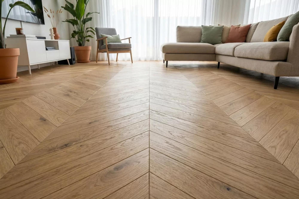 Parquet contrecollé chêne INVISIBLE, parquet pas cher