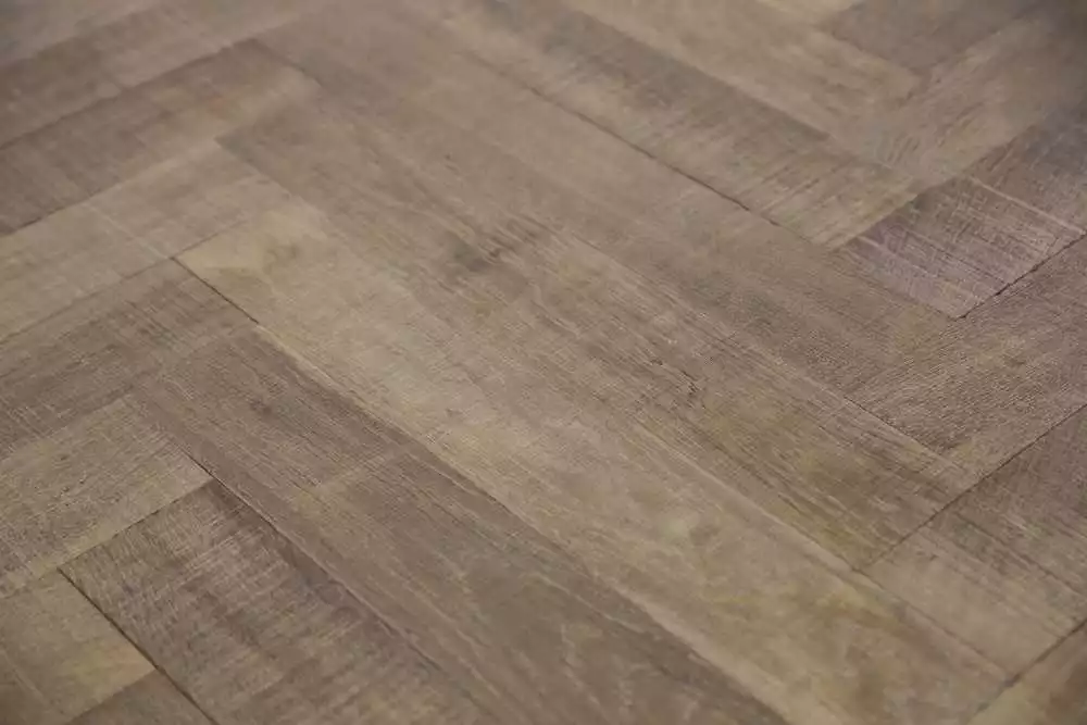 Parquet massif chêne Baton Rompu Écologique Blanc, parquet massif pas cher